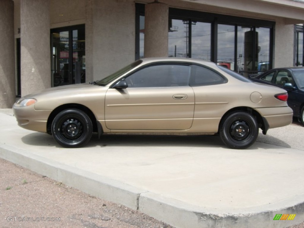 Ash Gold Pearl 1998 Ford Escort ZX2 Coupe Exterior Photo #66176180