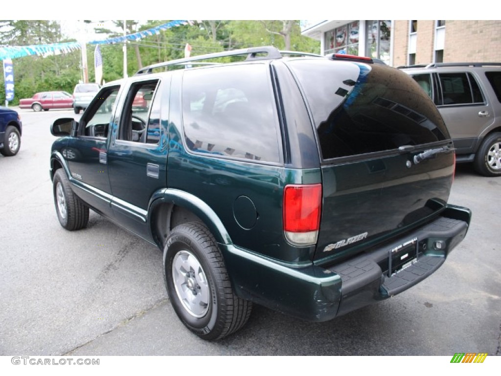 Dark Green Metallic 2004 Chevrolet Blazer LS 4x4 Exterior Photo #66176582