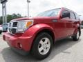 2008 Inferno Red Crystal Pearl Dodge Nitro SXT  photo #3