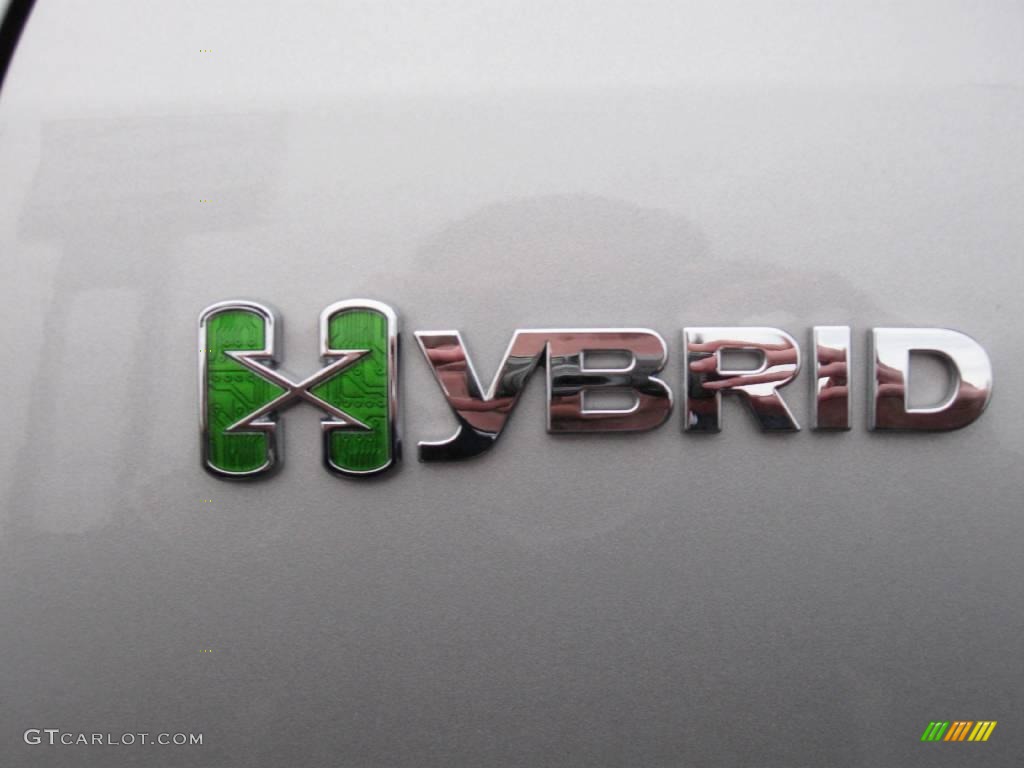 2008 Malibu Hybrid Sedan - Silverstone Metallic / Titanium Gray photo #30