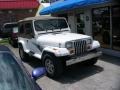Bright White 1995 Jeep Wrangler SE 4x4