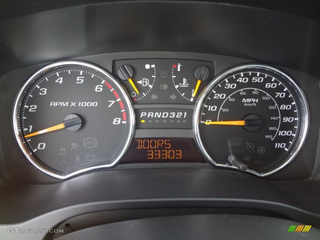 2008 Chevrolet Colorado LT Crew Cab Gauges Photo #66179138