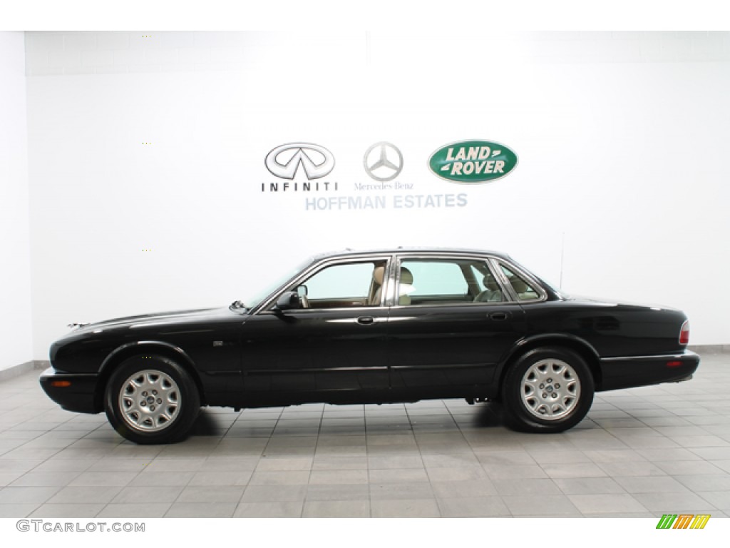 2001 XJ XJ8 - Anthracite Metallic / Cashmere photo #2