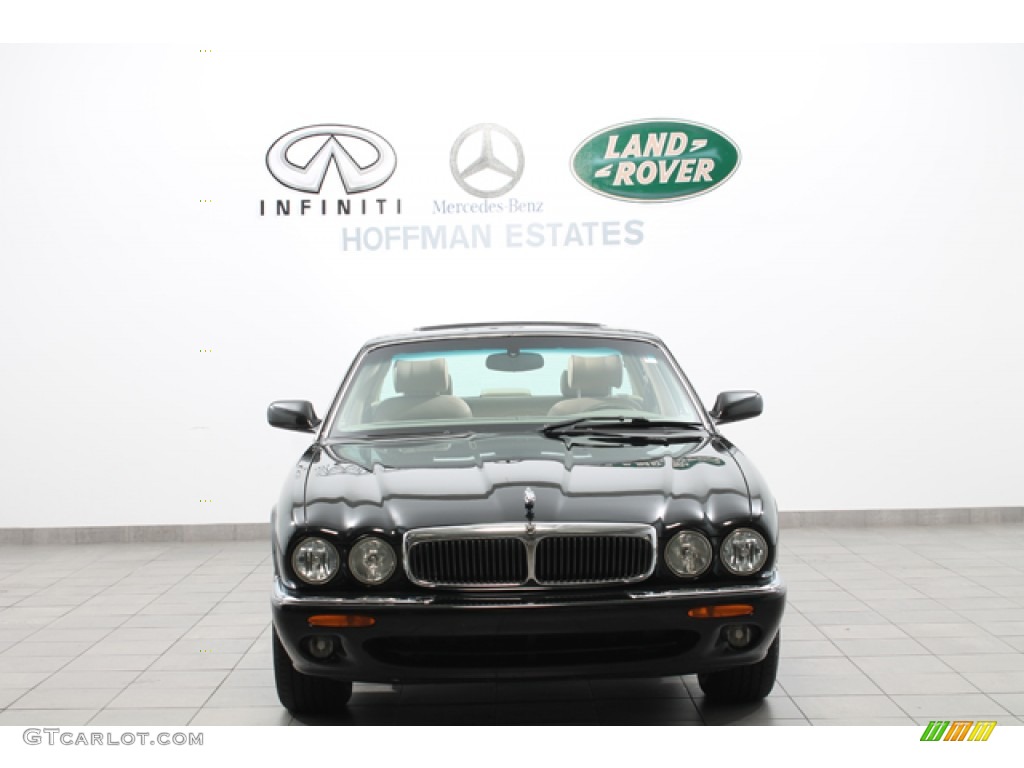 2001 XJ XJ8 - Anthracite Metallic / Cashmere photo #3