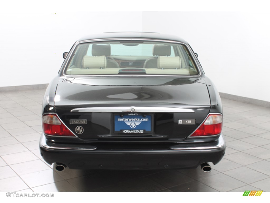 2001 XJ XJ8 - Anthracite Metallic / Cashmere photo #4