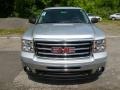 2012 Quicksilver Metallic GMC Sierra 1500 SLE Extended Cab 4x4  photo #2