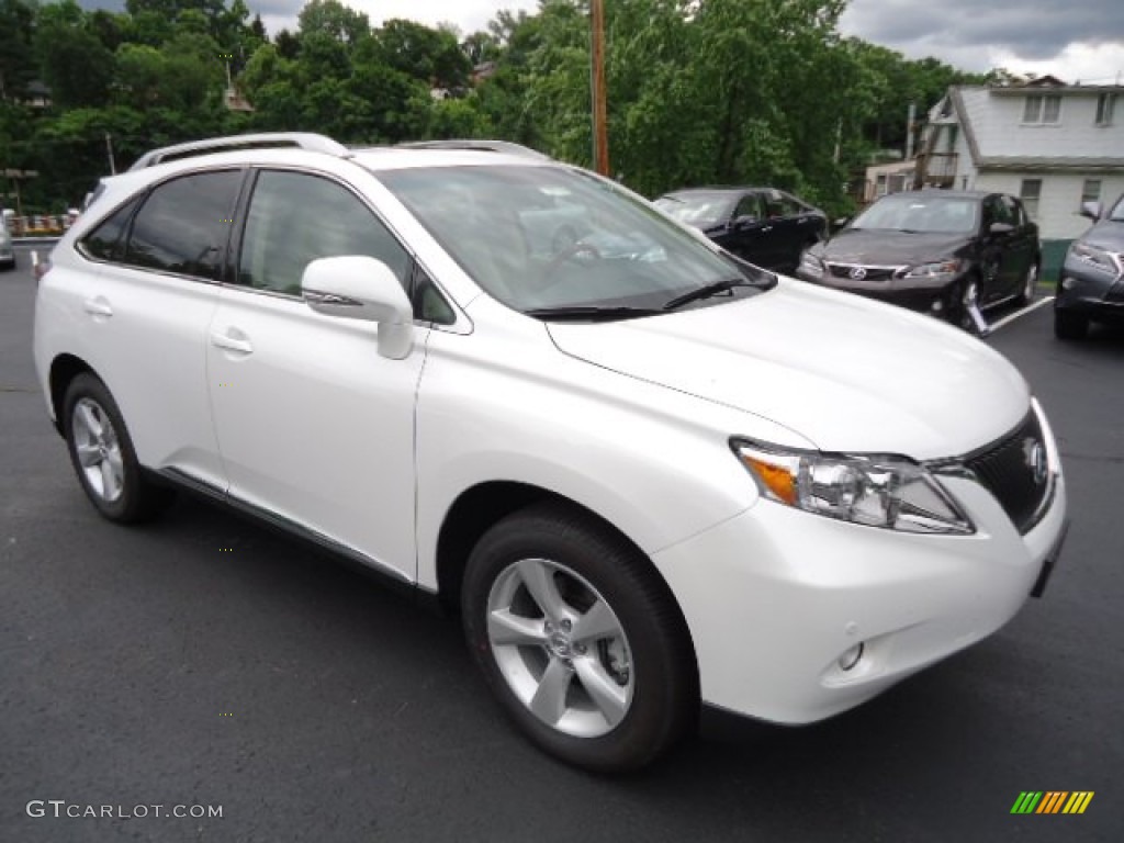 2012 RX 350 AWD - Starfire White Pearl / Parchment photo #6