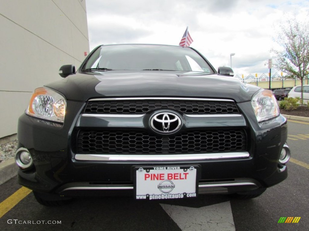 2010 RAV4 Limited 4WD - Pacific Blue Metallic / Ash Gray photo #2