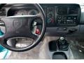 Mist Gray 1997 Dodge Dakota Sport Regular Cab Dashboard