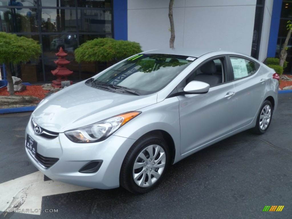 Radiant Silver Hyundai Elantra