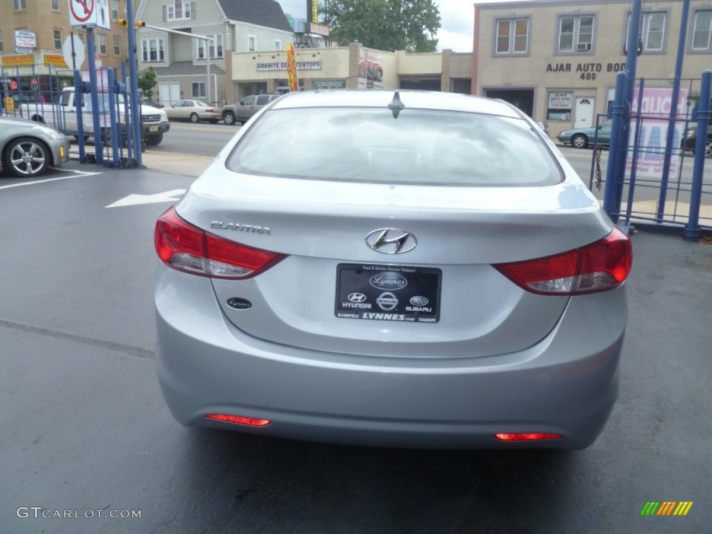 2011 Elantra GLS - Radiant Silver / Gray photo #6