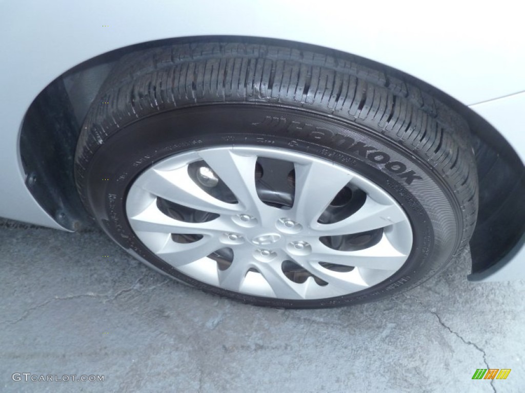 2011 Elantra GLS - Radiant Silver / Gray photo #11