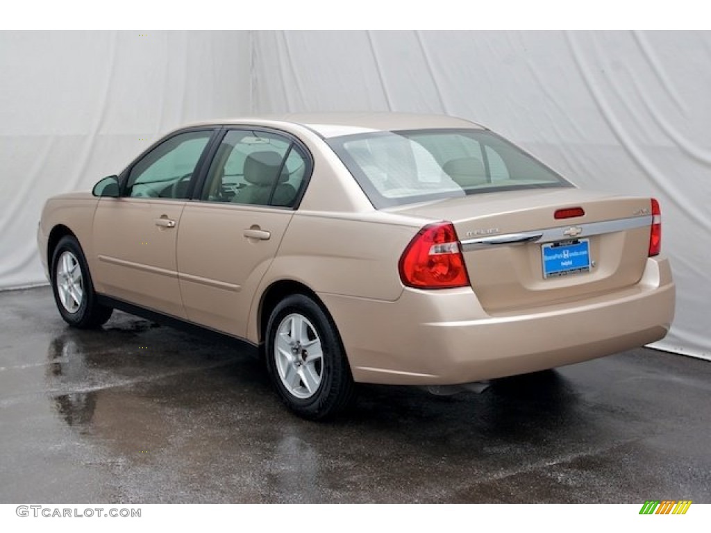 2005 Malibu LS V6 Sedan - Light Driftwood Metallic / Neutral Beige photo #2