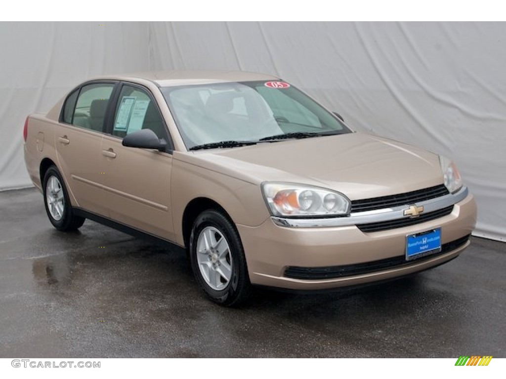 2005 Malibu LS V6 Sedan - Light Driftwood Metallic / Neutral Beige photo #6