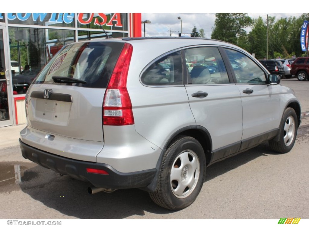 2009 CR-V LX 4WD - Alabaster Silver Metallic / Gray photo #2