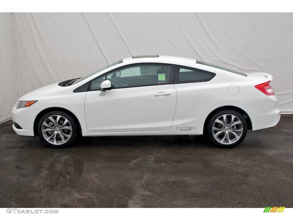 Honda Civic Coupe 2013 White