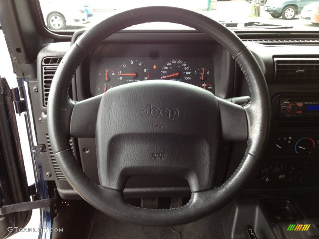 2003 Jeep Wrangler Sport 4x4 Steering Wheel Photos