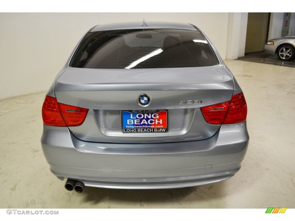 2009 3 Series 328i Sedan - Blue Water Metallic / Grey photo #22