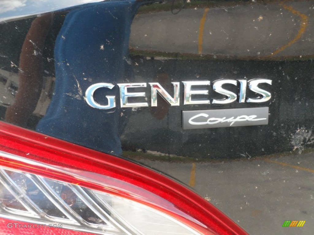 2013 Genesis Coupe 2.0T - Becketts Black / Black Cloth photo #16