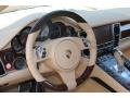 Luxor Beige Steering Wheel Photo for 2012 Porsche Panamera #66186866
