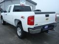 2008 Summit White Chevrolet Silverado 2500HD LT Extended Cab 4x4  photo #3