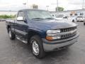 2002 Indigo Blue Metallic Chevrolet Silverado 1500 LS Regular Cab 4x4  photo #17