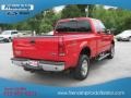 2007 Red Clearcoat Ford F250 Super Duty XLT SuperCab 4x4  photo #8
