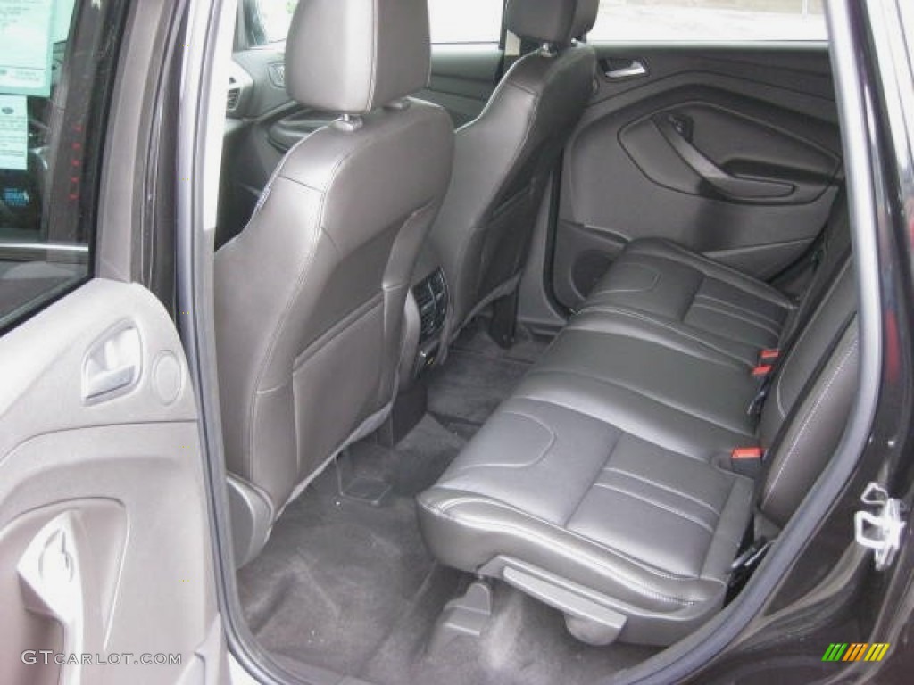 Charcoal Black Interior 2013 Ford Escape Titanium 2.0L EcoBoost 4WD Photo #66190001