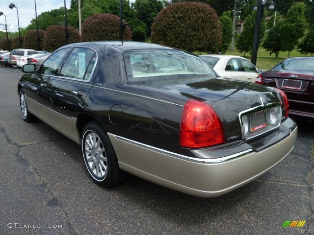 2007 Town Car Signature - Charcoal Beige Metallic / Light Camel photo #2