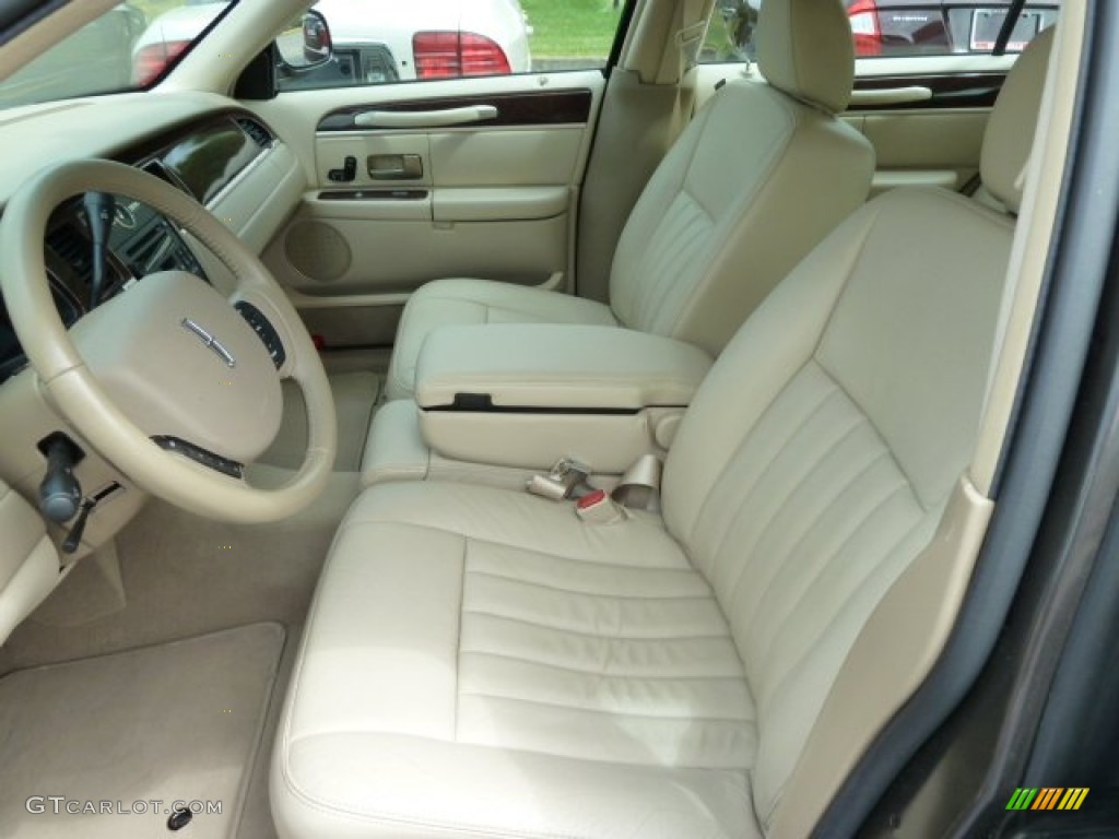2007 Town Car Signature - Charcoal Beige Metallic / Light Camel photo #8
