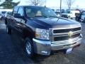 2008 Dark Cherry Metallic Chevrolet Silverado 2500HD LT Crew Cab 4x4  photo #7