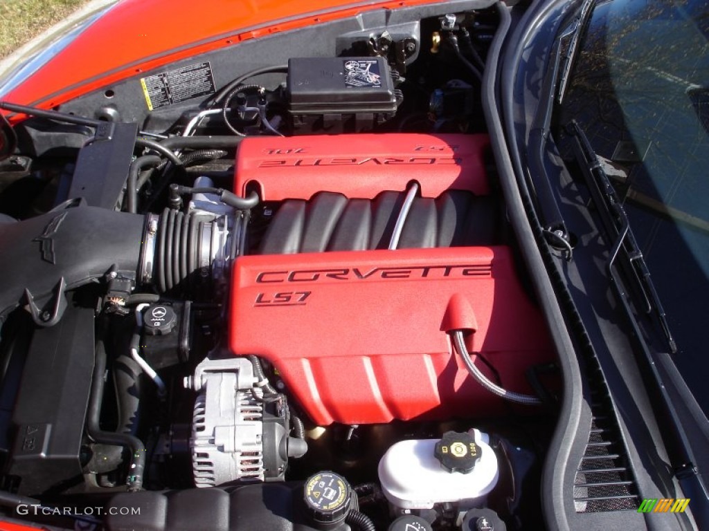 2011 Chevrolet Corvette Z06 7.0 Liter OHV 16-Valve LS7 V8 Engine Photo #66191102