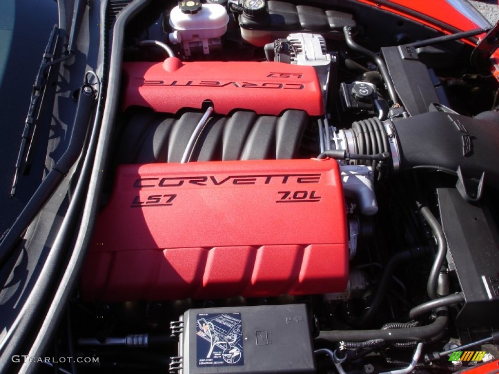 2011 Chevrolet Corvette Z06 7.0 Liter OHV 16-Valve LS7 V8 Engine Photo #66191111
