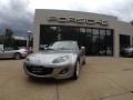 2011 Liquid Silver Metallic Mazda MX-5 Miata Grand Touring Hard Top Roadster  photo #2