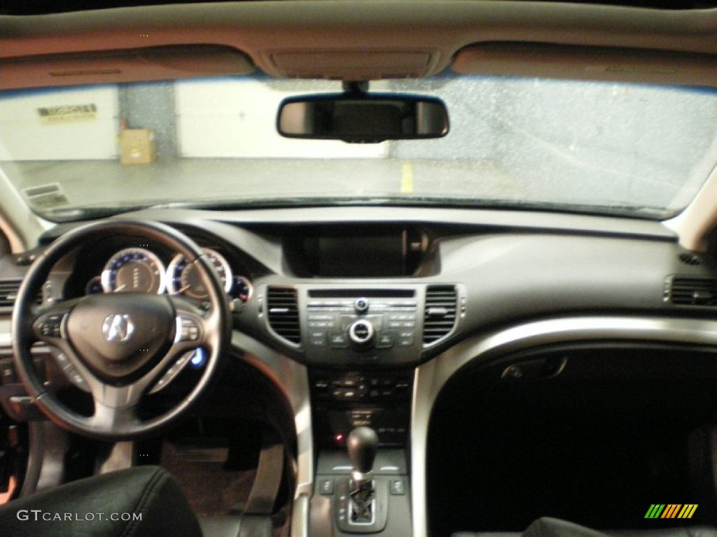 2010 TSX V6 Sedan - Crystal Black Pearl / Ebony photo #12