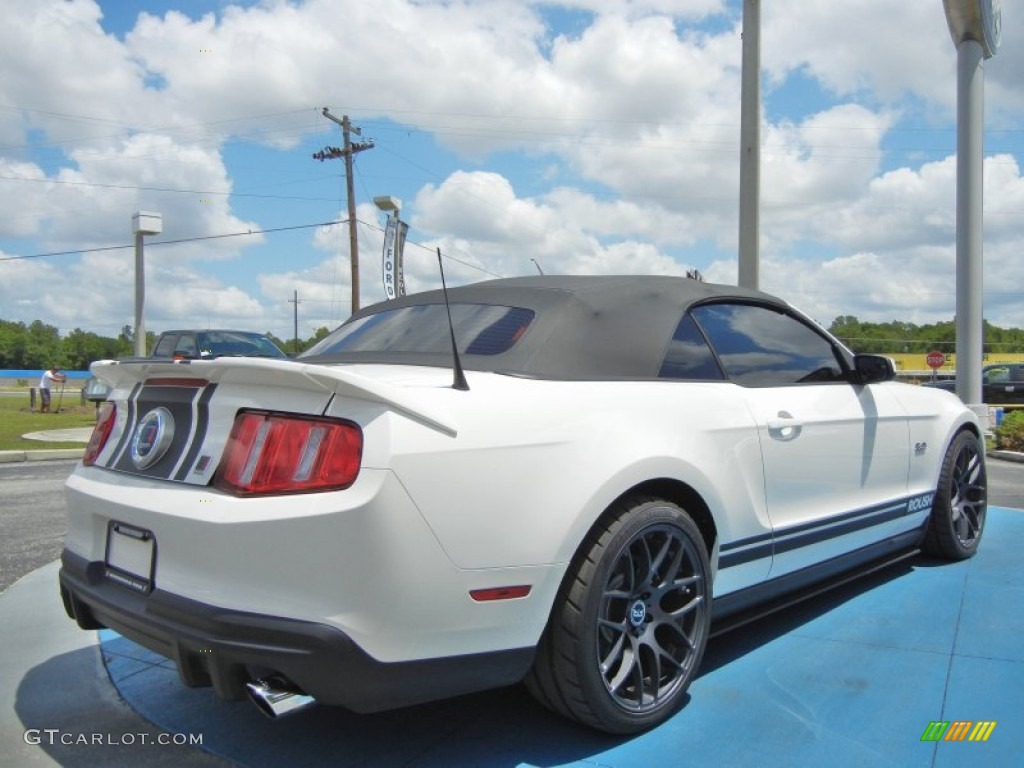 2011 Mustang Roush Sport Convertible - Performance White / Charcoal Black photo #5