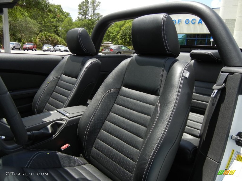 2011 Mustang Roush Sport Convertible - Performance White / Charcoal Black photo #20