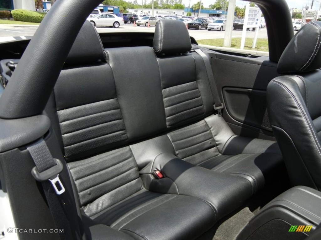 2011 Mustang Roush Sport Convertible - Performance White / Charcoal Black photo #22