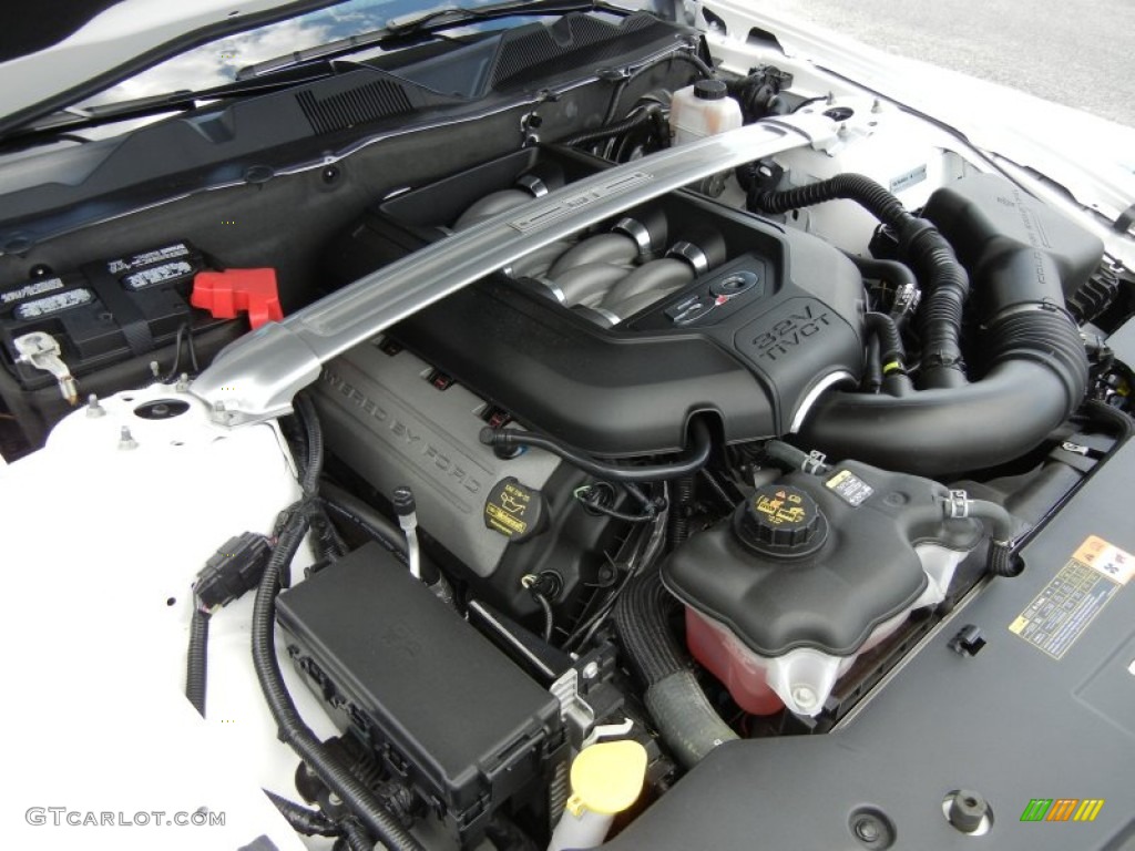 2011 Ford Mustang Roush Sport Convertible 5.0 Liter DOHC 32-Valve TiVCT V8 Engine Photo #66193158