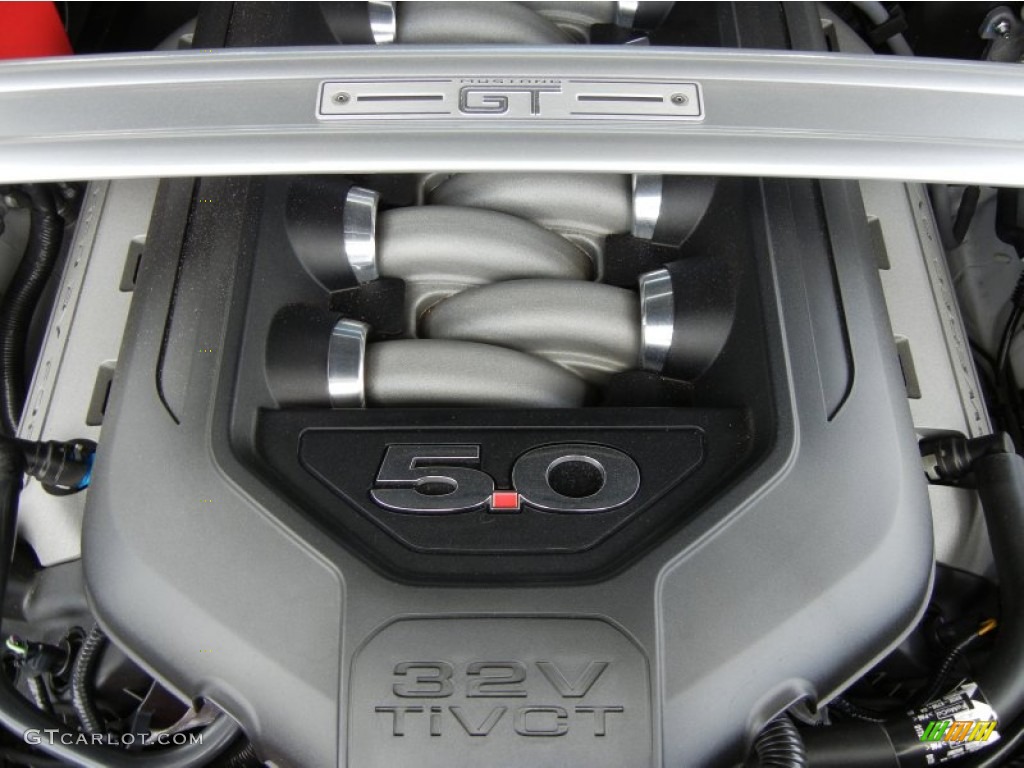 2011 Ford Mustang Roush Sport Convertible 5.0 Liter DOHC 32-Valve TiVCT V8 Engine Photo #66193170