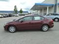 Crimson Pearl - Civic LX Sedan Photo No. 2