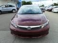 Crimson Pearl - Civic LX Sedan Photo No. 8