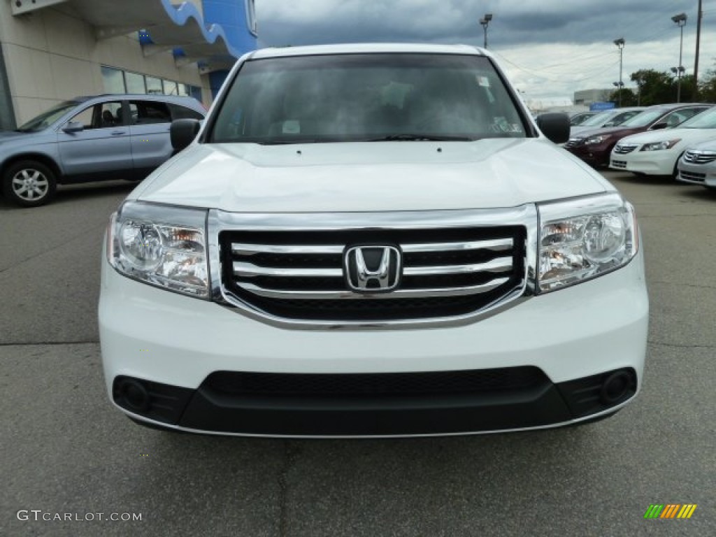 Taffeta White 2012 Honda Pilot LX 4WD Exterior Photo #66193912