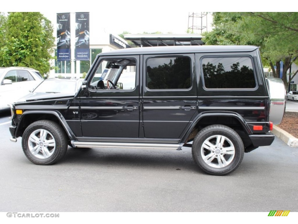 Obsidian Black Metallic 2009 Mercedes-Benz G 550 Exterior Photo #66198284