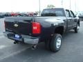 2008 Black Chevrolet Silverado 3500HD LTZ Crew Cab 4x4 Dually  photo #5