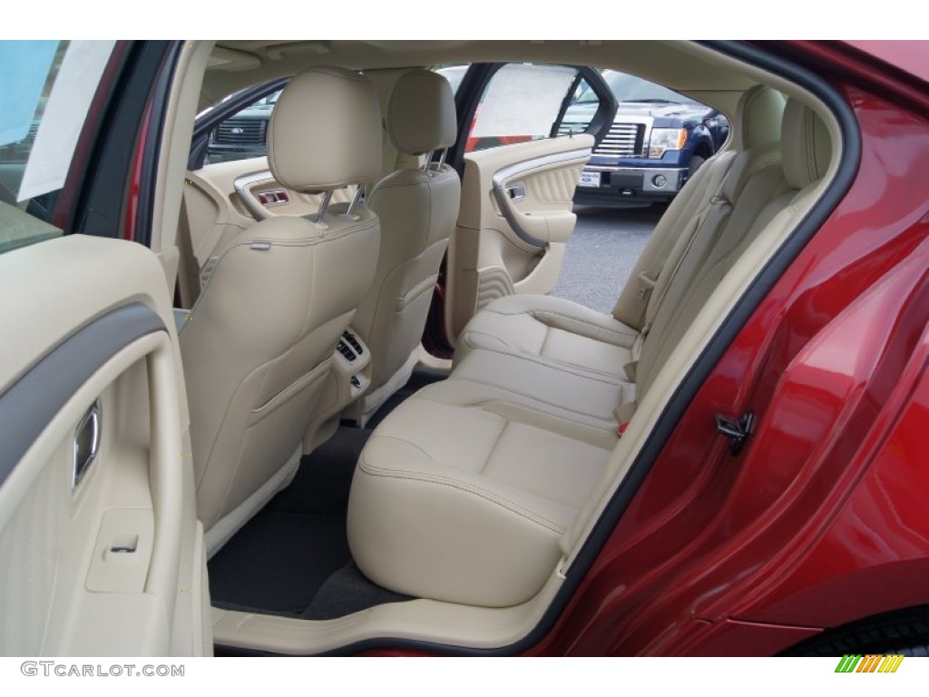 2013 Taurus SEL - Ruby Red Metallic / Dune photo #9