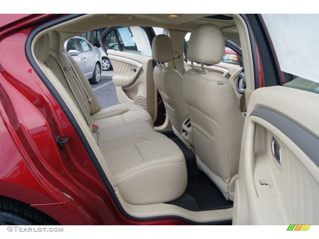 2013 Taurus SEL - Ruby Red Metallic / Dune photo #10