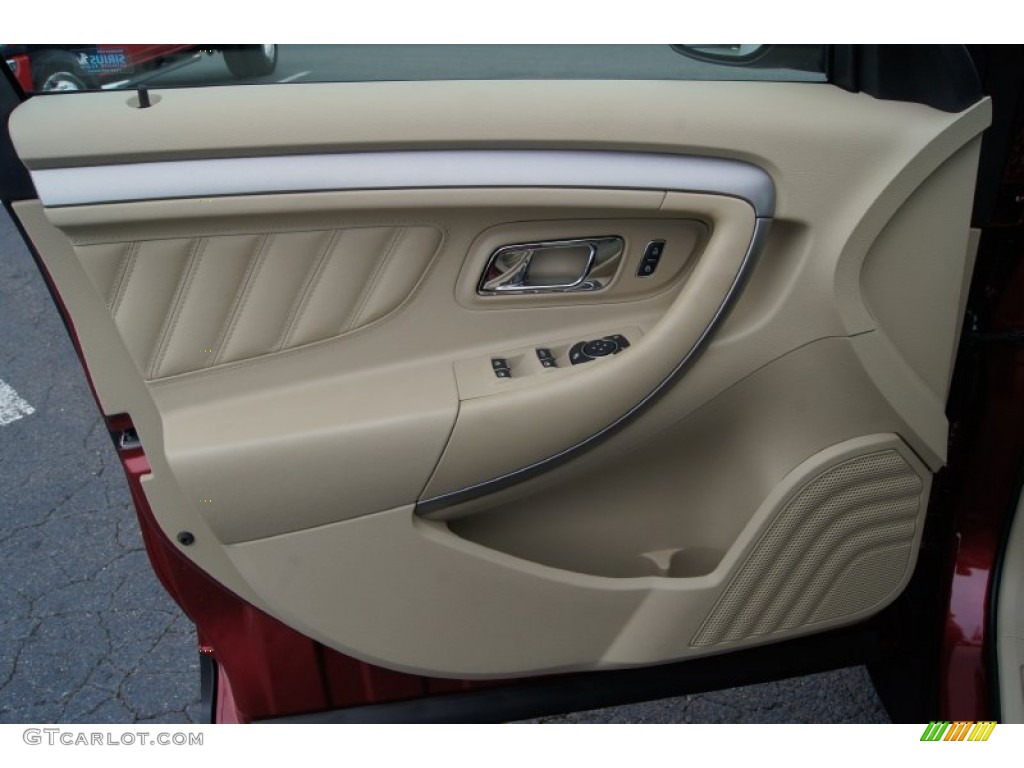 2013 Taurus SEL - Ruby Red Metallic / Dune photo #18