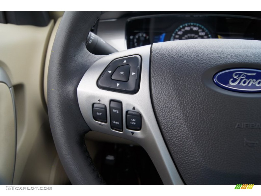 2013 Taurus SEL - Ruby Red Metallic / Dune photo #23