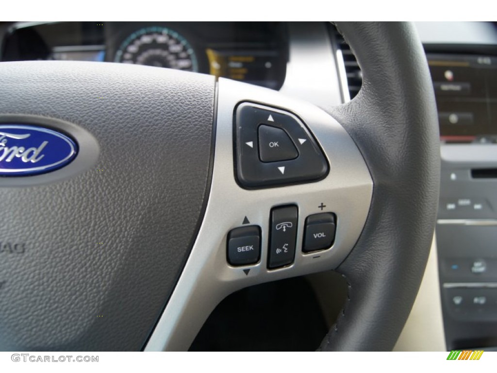 2013 Taurus SEL - Ruby Red Metallic / Dune photo #24